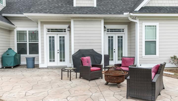 Create a Beautiful Stamped Concrete Patio in Reno, Nevada area!